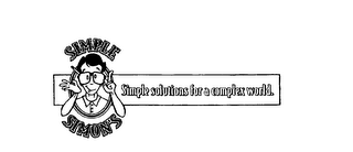 SIMPLE SIMON'S SIMPLE SOLUTIONS FOR A COMPLEX WORLD. logo