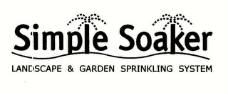 SIMPLE SOAKER LANDSCAPE & GARDEN SPRINKLING SYSTEM logo
