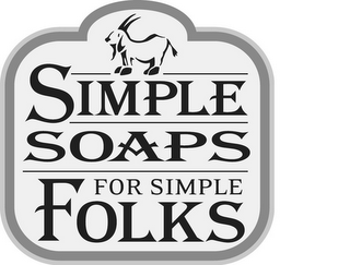 SIMPLE SOAPS FOR SIMPLE FOLKS logo