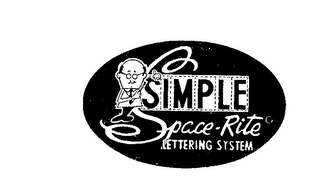 SIMPLE SPACE-RITE LETTERING SYSTEM logo