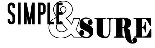 SIMPLE & SURE logo