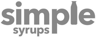 SIMPLE SYRUPS logo