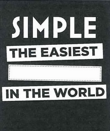 SIMPLE THE EASIEST IN THE WORLD logo