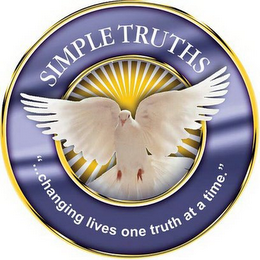 SIMPLE TRUTHS "...CHANGING LIVES ONE TRUTH AT A TIME." logo