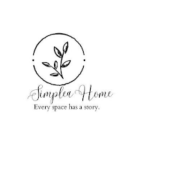 SIMPLEA HOME EVERY SPACE HAS A STORY. logo