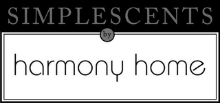 SIMPLESCENTS BY HARMONY HOME logo