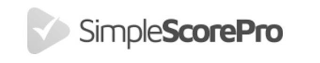 SIMPLESCOREPRO logo