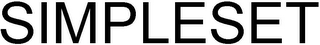 SIMPLESET logo
