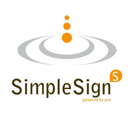 SIMPLESIGN S POWERED BY P2E logo