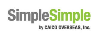 SIMPLESIMPLE BY CAICO OVERSEAS, INC. logo