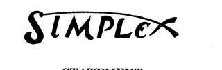SIMPLEX logo