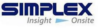 SIMPLEX INSIGHT ONSITE logo