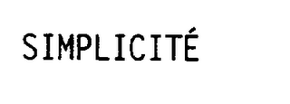 SIMPLICITE logo