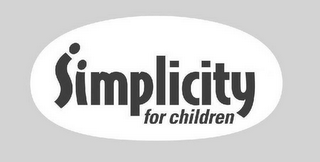 SIMPLICITY FOR CHILDREN logo