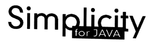 SIMPLICITY FOR JAVA logo