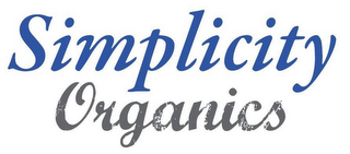 SIMPLICITY ORGANICS logo