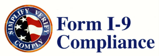 SIMPLIFY VERIFY COMPLY FORM I-9 COMPLIANCE logo