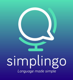 SIMPLINGO LANGUAGE MADE SIMPLE logo