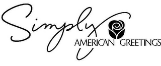 SIMPLY AMERICAN GREETINGS logo