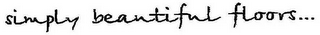 SIMPLY BEAUTIFUL FLOORS logo