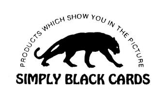 SIMPLY BLACK CARDS PRODUCTS WHICH SHOW YOU IN THE PICTURE logo
