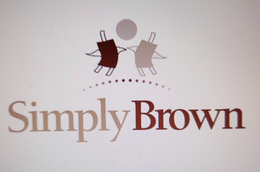 SIMPLY BROWN logo