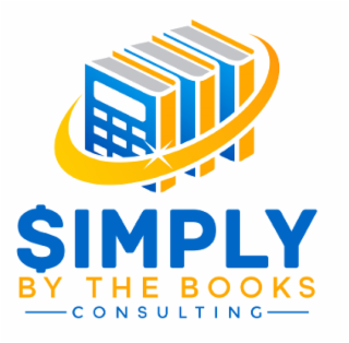 SIMPLY BY THE BOOKS CONSULTING logo