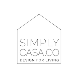 SIMPLY CASA.CO DESIGN FOR LIVING logo
