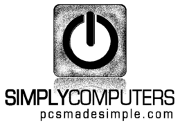 SIMPLY COMPUTERS PCSMADESIMPLE.COM logo