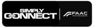SIMPLY CONNECT FAAC TECHNOLOGIES logo