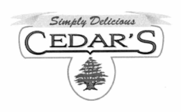 SIMPLY DELICIOUS CEDAR'S logo