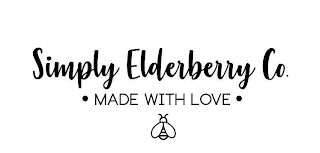 SIMPLY ELDERBERRY CO. · MADE WITH LOVE · logo