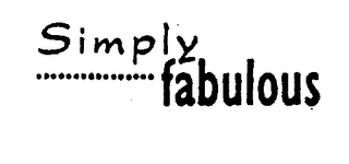 SIMPLY FABULOUS logo