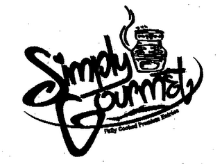 SIMPLY GOURMET FULLY COOKED PREMIUM ENTREES logo