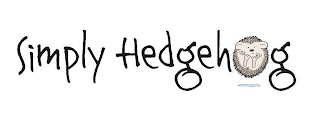 SIMPLY HEDGEHOG logo