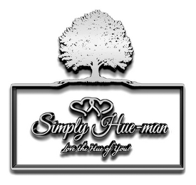 SIMPLY HUE-MAN LOVE THE HUE OF YOU! logo