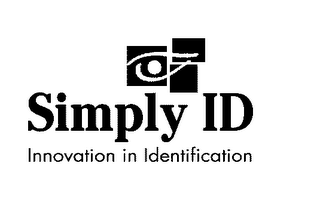 SIMPLY ID INNOVATION IN IDENTIFICATION logo