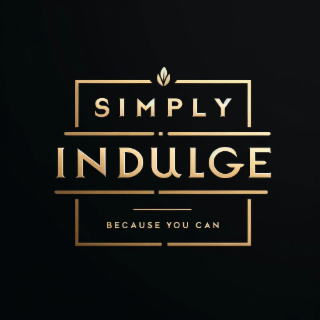 SIMPLY INDULGE BECAUSE YOU CAN logo