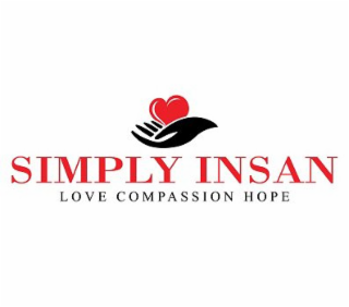 SIMPLY INSAN LOVE COMPASSION HOPE logo
