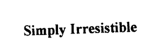 SIMPLY IRRESISTIBLE logo