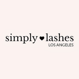 SIMPLY LASHES LOS ANGELES logo