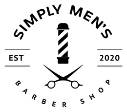 SIMPLY MEN'S EST 2020 BARBER SHOP logo