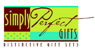 SIMPLY PERFECT GIFTS DISTINCTIVE GIFT SETS logo