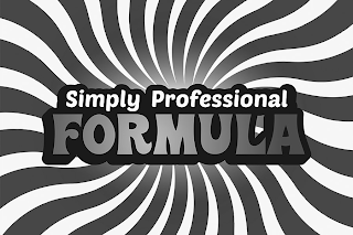 SIMPLY PROFESSIONAL FORMULA logo
