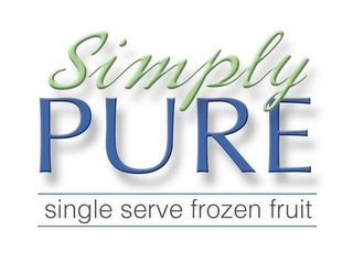SIMPLY PURE SINGLE SERVE FROZEN FRUIT logo
