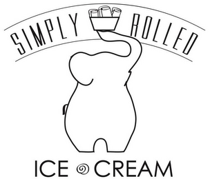 SIMPLY ROLLED ICE CREAM logo