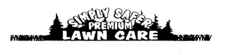 SIMPLY SAFER PREMIUM LAWN CARE logo
