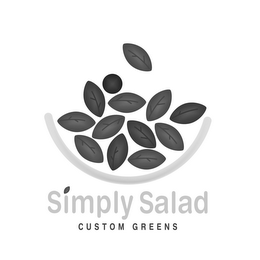 SIMPLY SALAD CUSTOM GREENS logo
