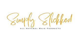 SIMPLY SLICKKED ALL NATURAL HAIR PRODUCTS logo