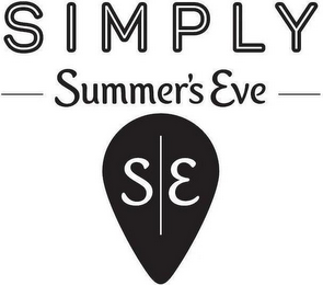 SIMPLY SUMMER'S EVE S E logo